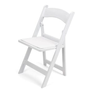 White Folding Chair